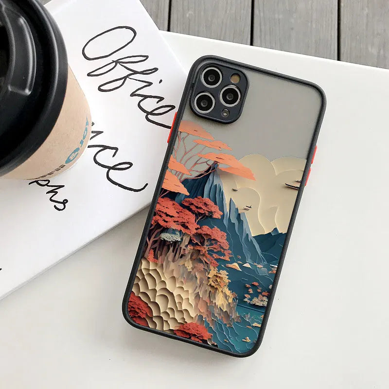 Landscape Print Phone case For iPhone