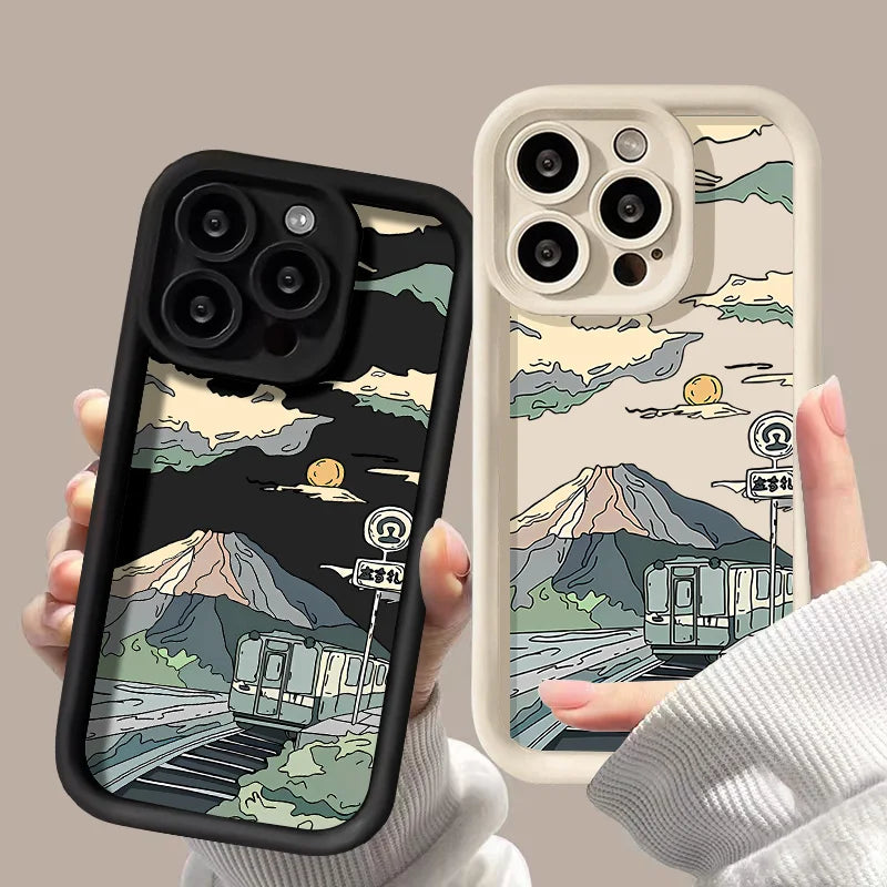 Anime Landscape Case For iPhone
