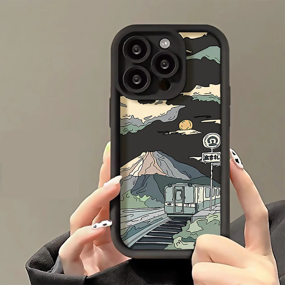 Anime Landscape Case For iPhone