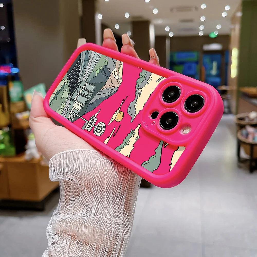 Anime Landscape Case For iPhone