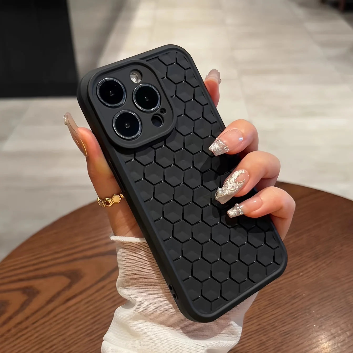 Honeycomb Phone Case For iPhone