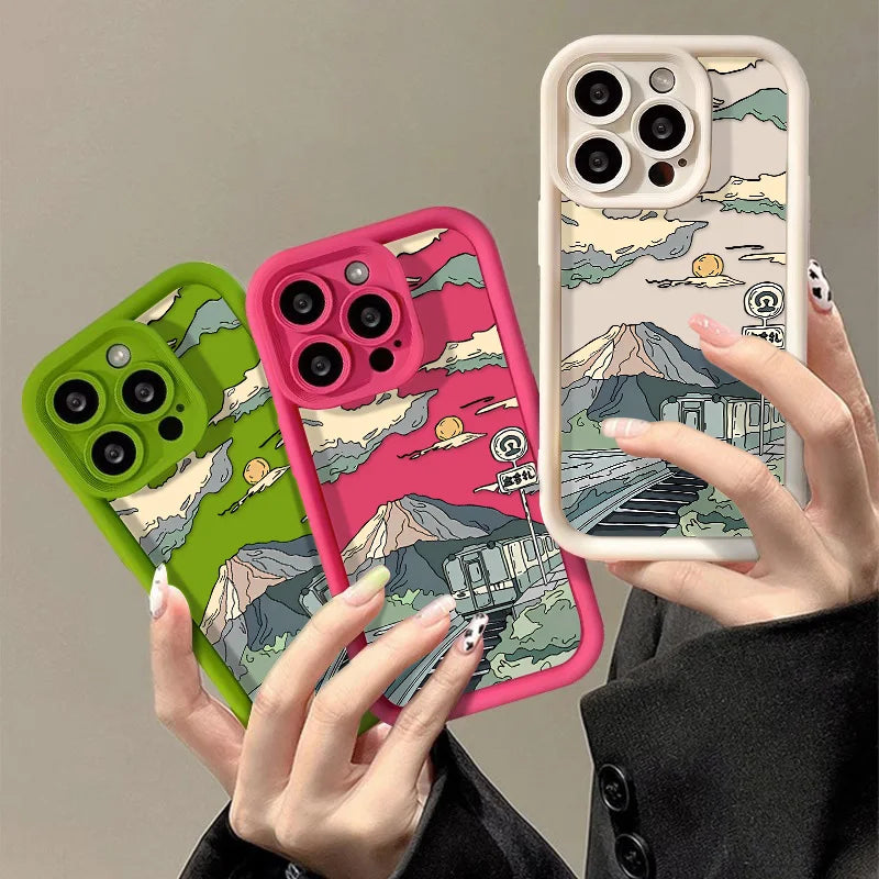 Anime Landscape Case For iPhone