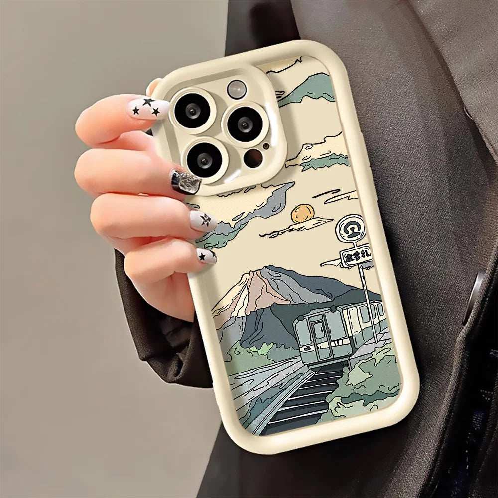 Anime Landscape Case For iPhone
