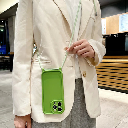 Crossbody Adjustable Lanyard iPhone Case