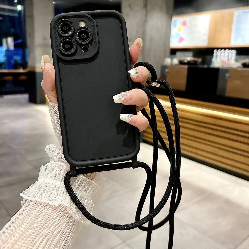 Crossbody Adjustable Lanyard iPhone Case