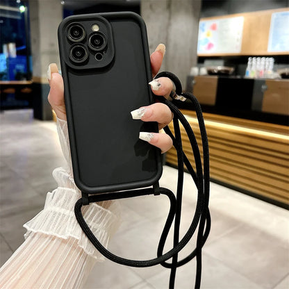 Crossbody Adjustable Lanyard iPhone Case