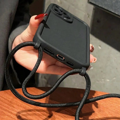 Crossbody Adjustable Lanyard iPhone Case