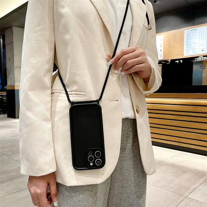 Crossbody Adjustable Lanyard iPhone Case